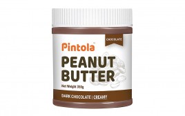 Pintola Peanut Butter Dark Chocolate Creamy  Plastic Jar  350 grams